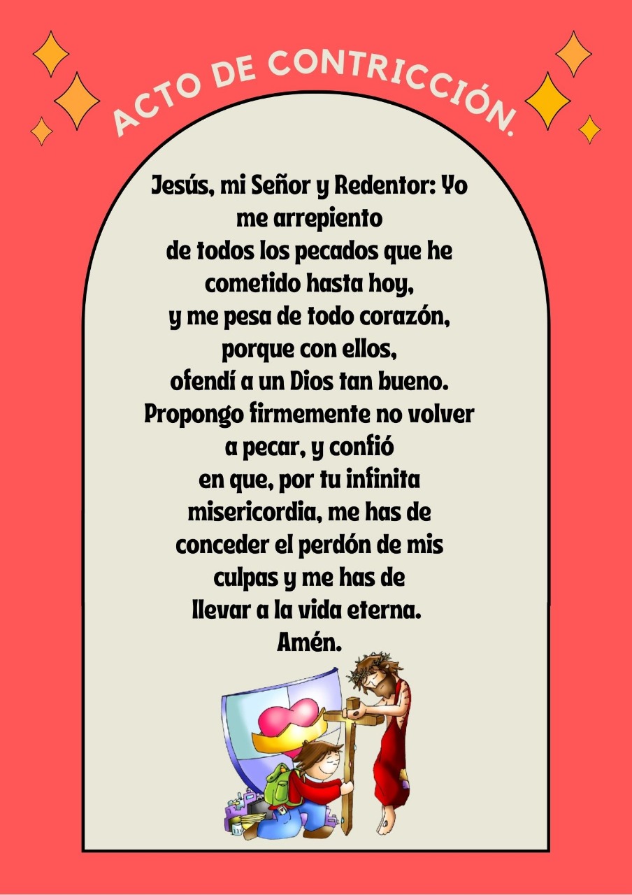 El acto de contrición y el credo: dos pilares de la fe católica ※