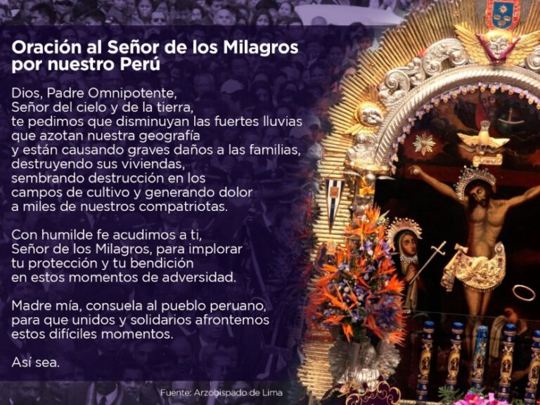 Oración al Señor de los Milagros por la salud: recupera tu bienestar